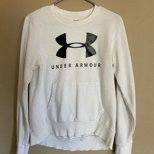 Under Armor White Sweatshirt